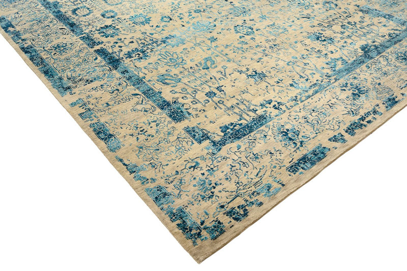 Designer tapijt - 341 x 249 cm - licht beige