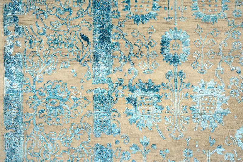 Designer tapijt - 341 x 249 cm - licht beige