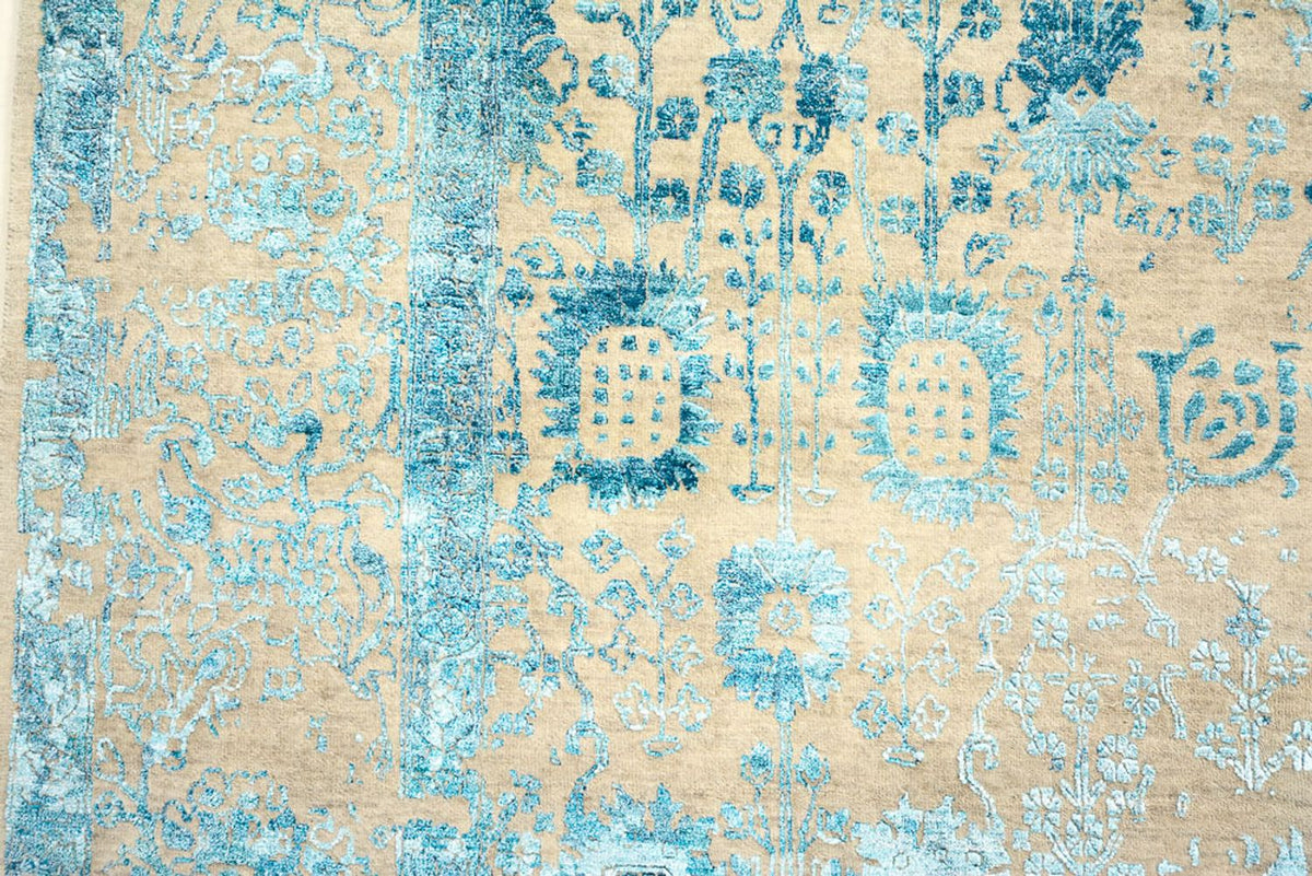 Designer tapijt - 344 x 244 cm - licht beige