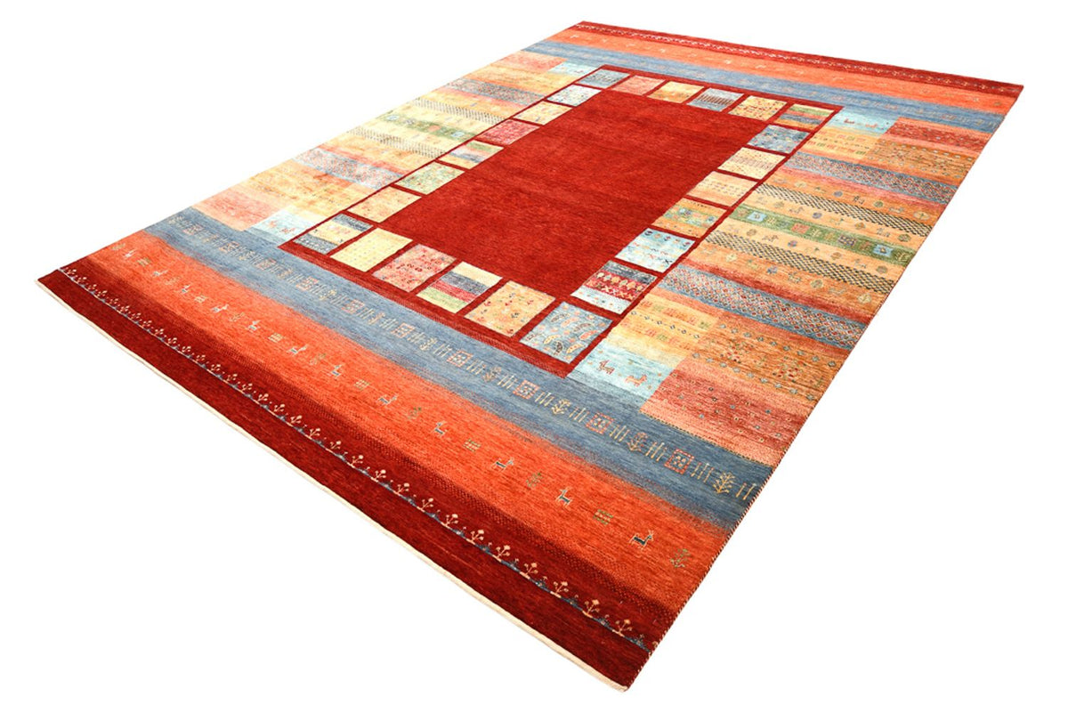 Gabbeh Tapijt - Loribaft Indus - 336 x 250 cm - rood