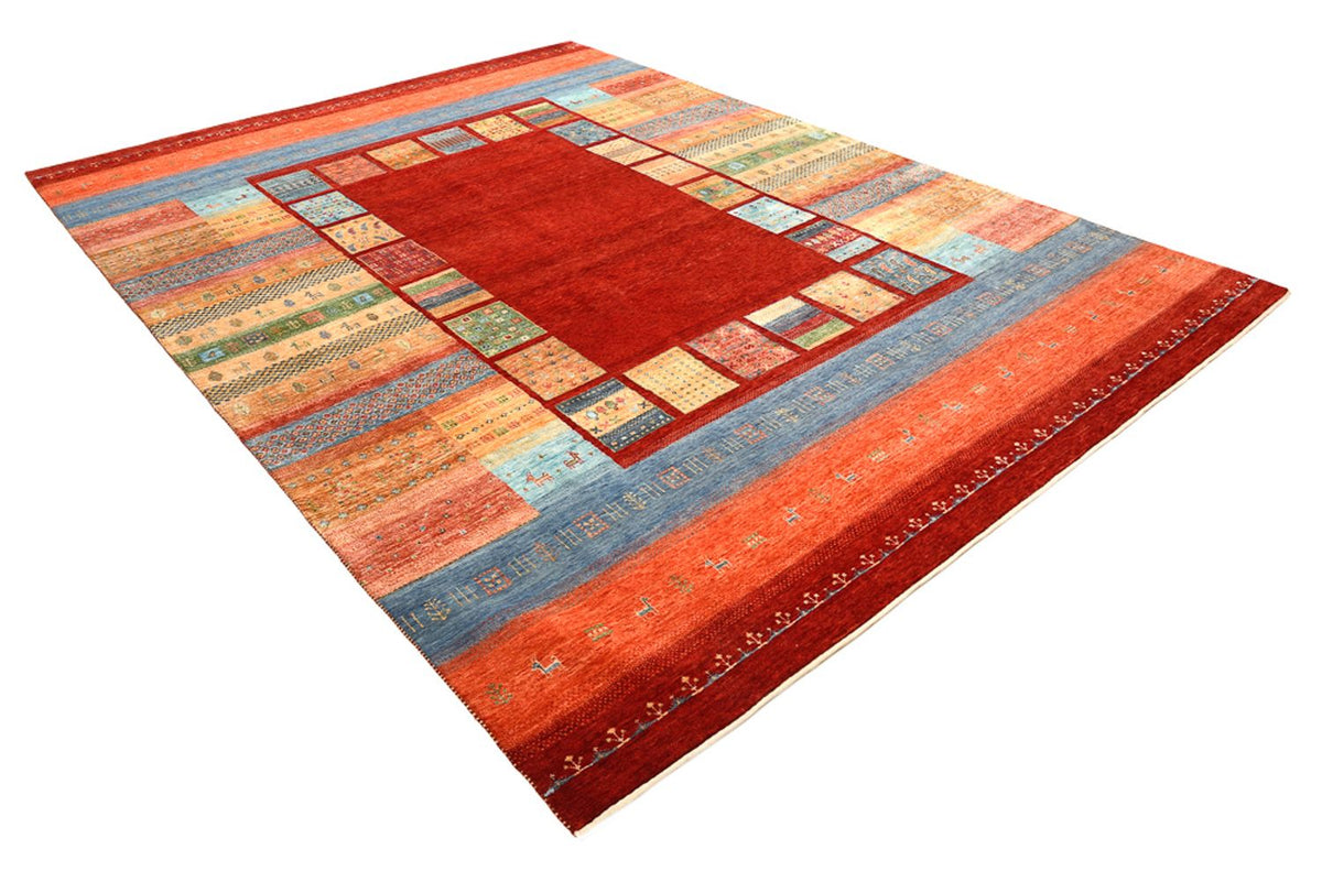 Gabbeh Tapijt - Loribaft Indus - 336 x 250 cm - rood