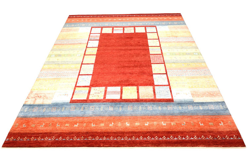Gabbeh Tapijt - Loribaft Indus - 336 x 250 cm - rood