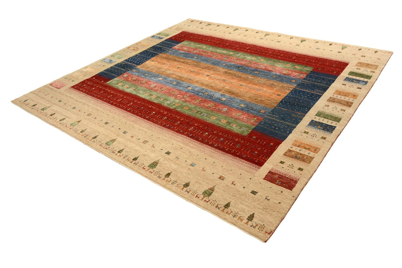 Indo Loribaft Tapijt 253x246cm - Wollen tapijt