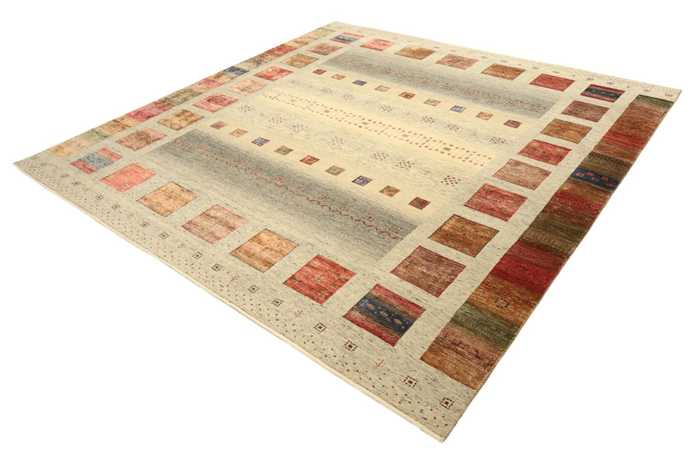 Indo Loribaft Tapijt 254x251cm - Wollen tapijt