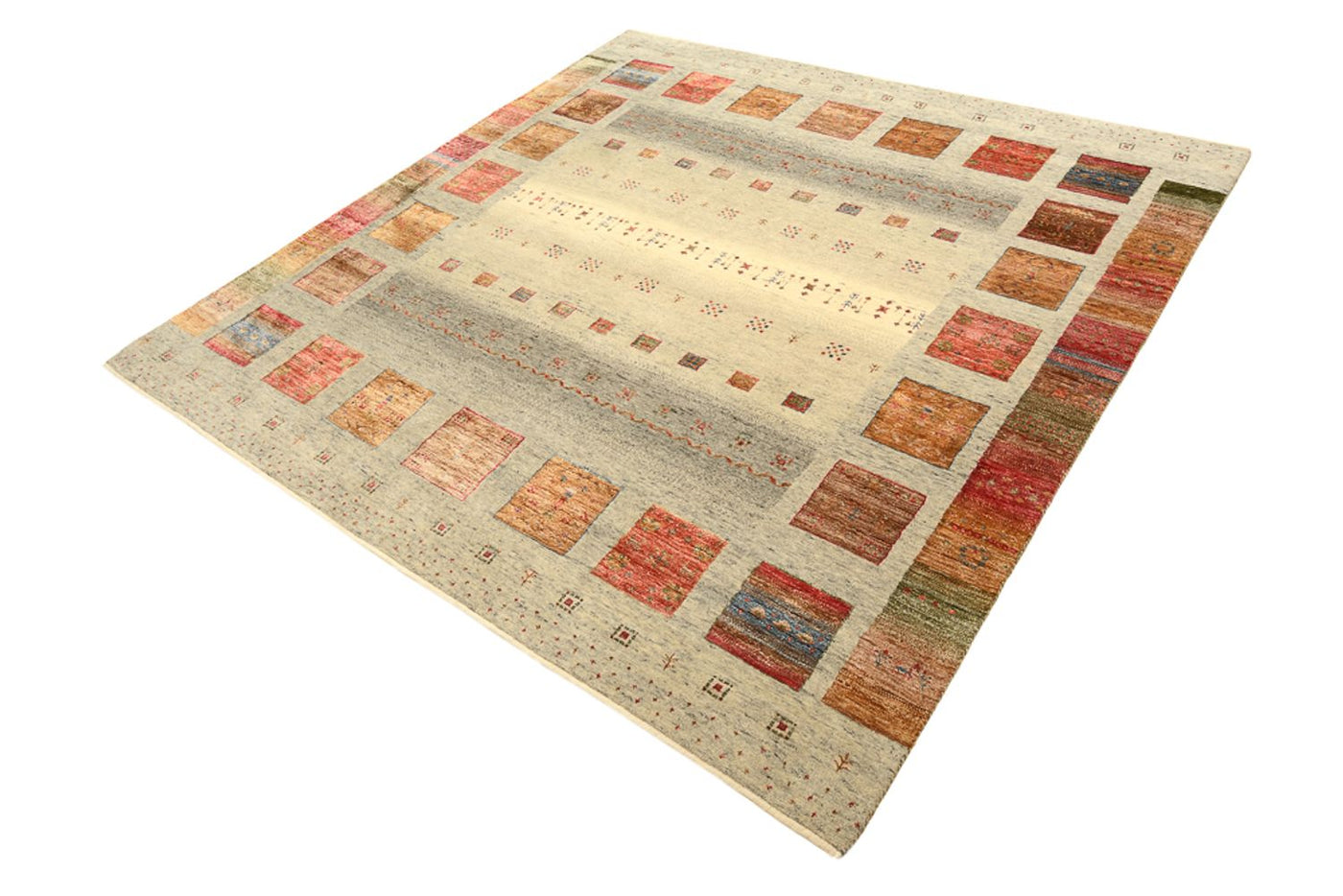 Indo Loribaft Tapijt 202x199cm - Wollen tapijt
