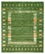 Gabbeh Tapijt - Loribaft Indus - 246 x 206 cm - groen