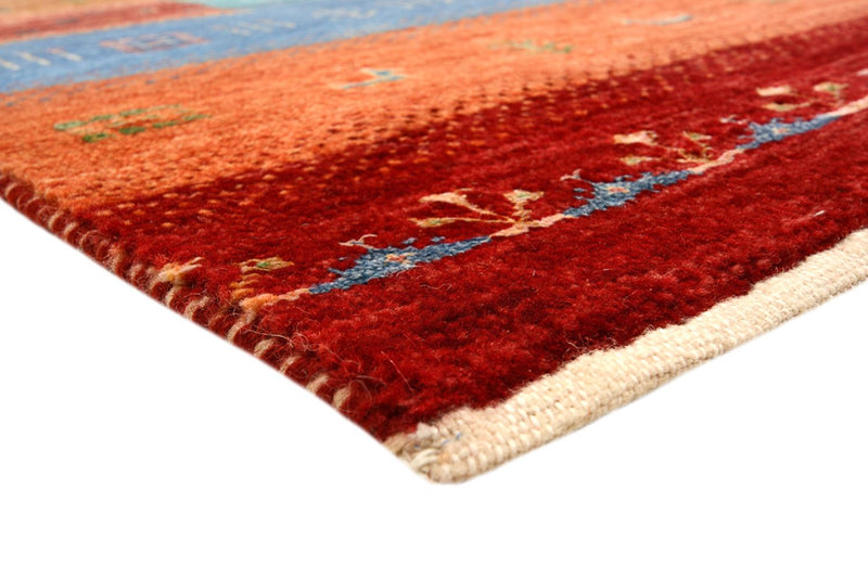 Gabbeh Tapijt - Loribaft Indus - 199 x 153 cm - rood