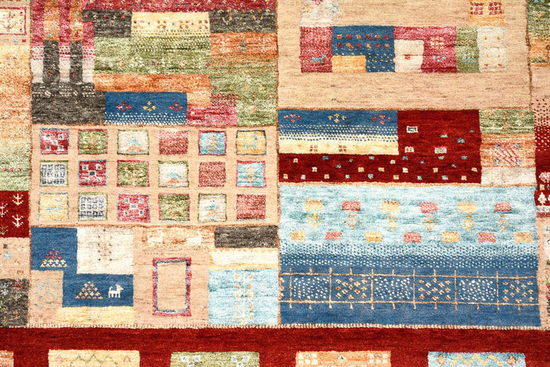 Gabbeh Tapijt - Loribaft Indus - 240 x 178 cm - veelkleurig