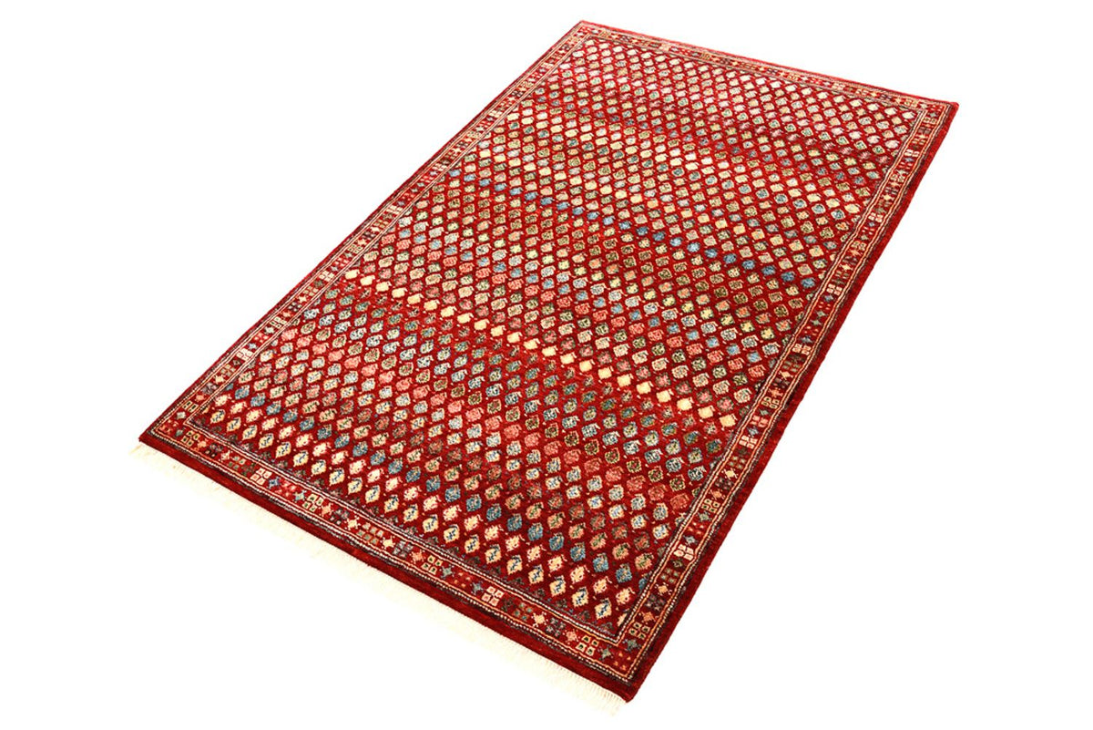 Designer tapijt - 155 x 97 cm - bordeauxrood