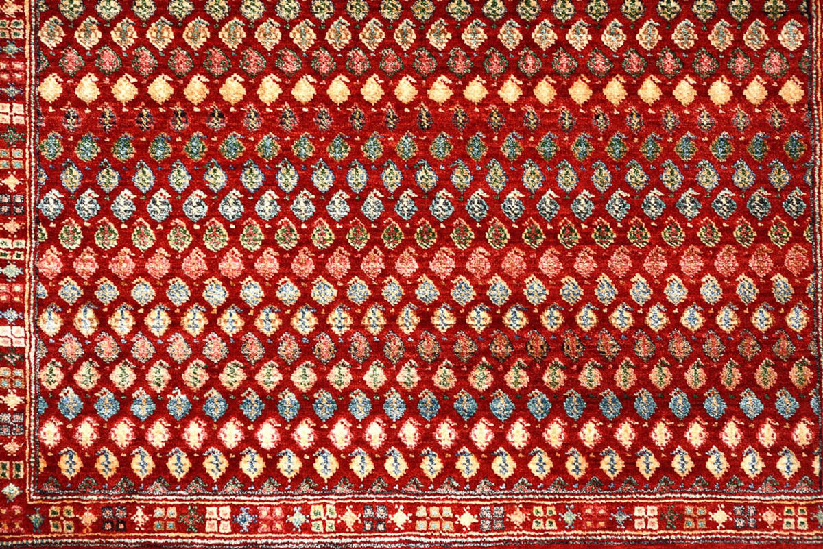 Designer tapijt - 155 x 97 cm - bordeauxrood