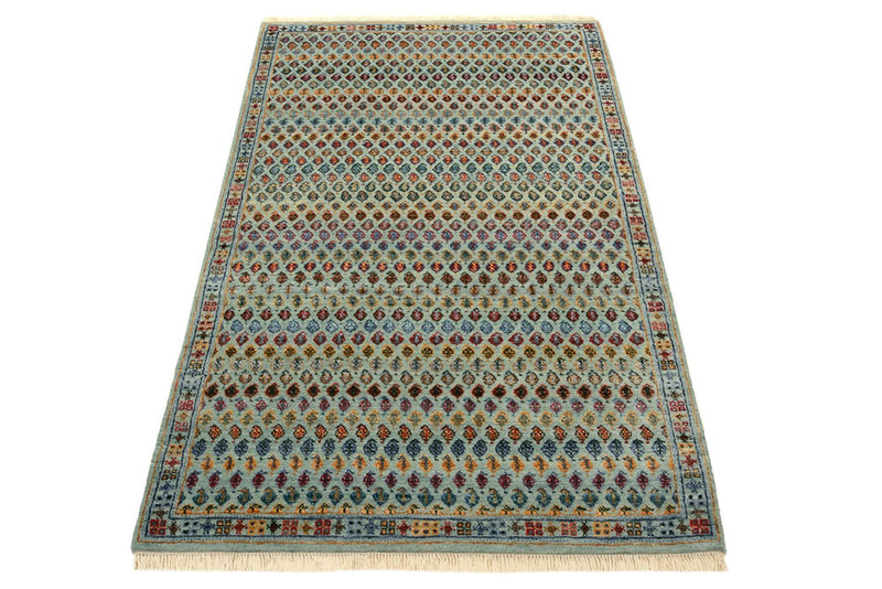 Designer tapijt - 153 x 95 cm - lichtblauw