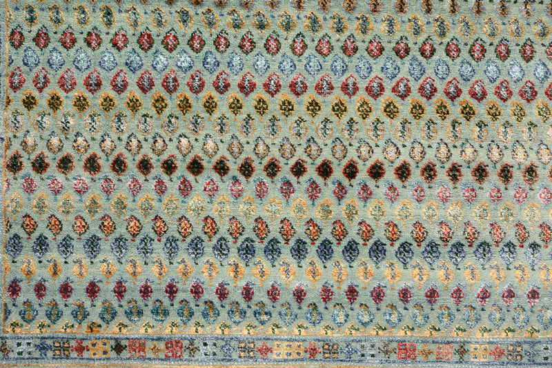 Designer tapijt - 153 x 95 cm - lichtblauw