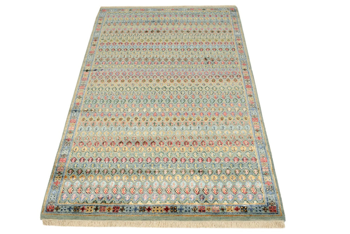 Designer tapijt - 153 x 95 cm - lichtblauw
