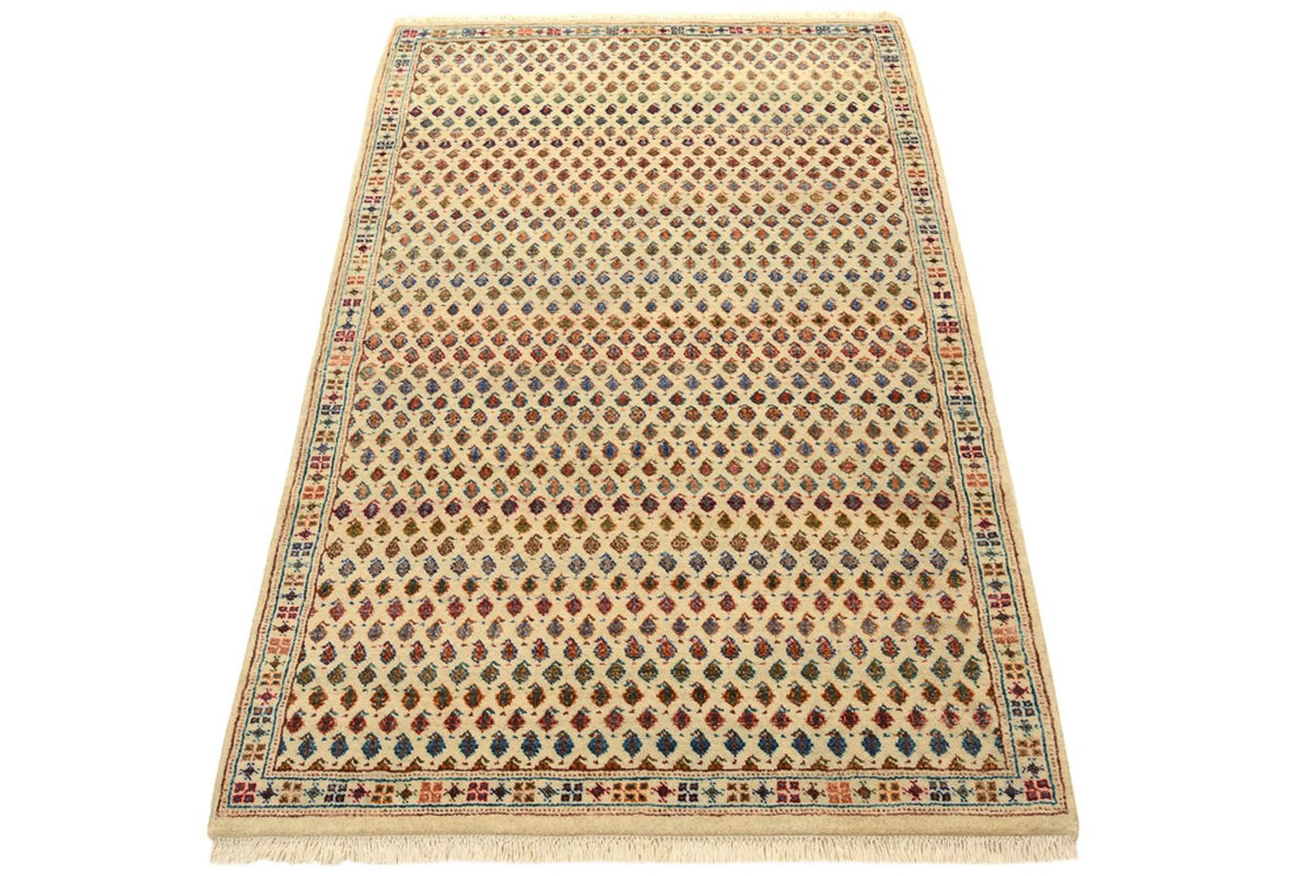 Designer tapijt - 153 x 96 cm - licht beige