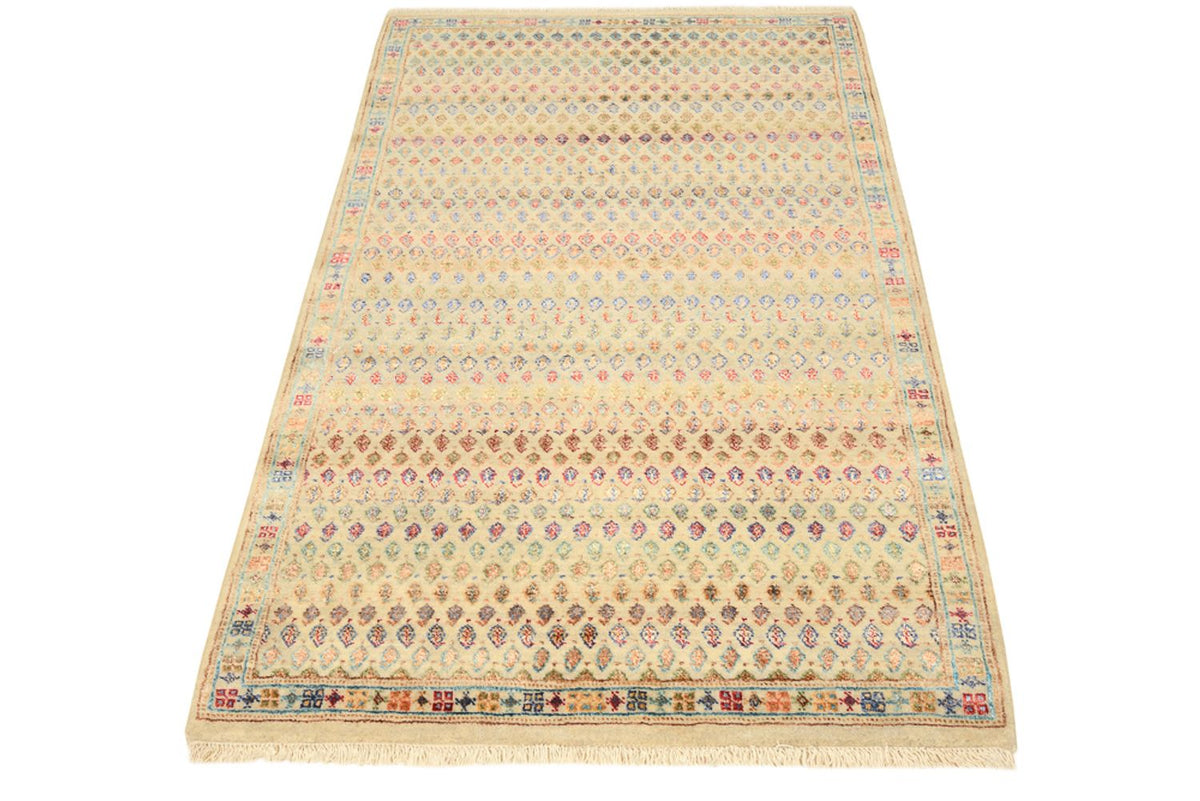 Designer tapijt - 153 x 96 cm - licht beige