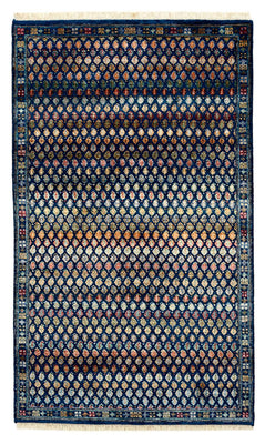 Designer tapijt - 154 x 93 cm - donkerblauw