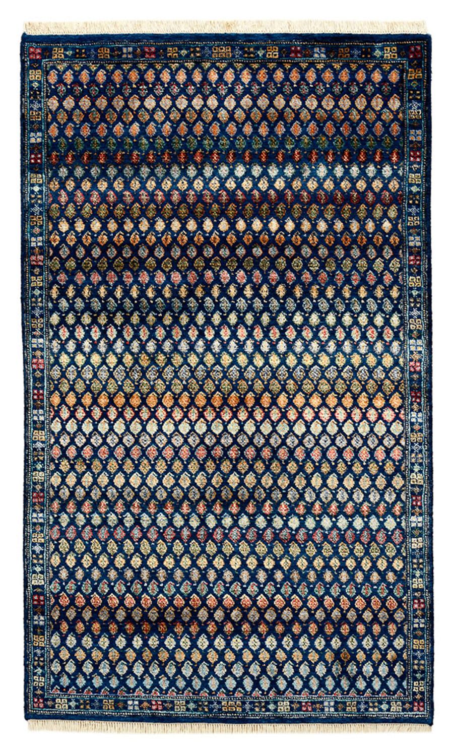 Designer tapijt - 154 x 93 cm - donkerblauw