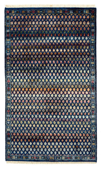 Designer tapijt - 154 x 93 cm - donkerblauw