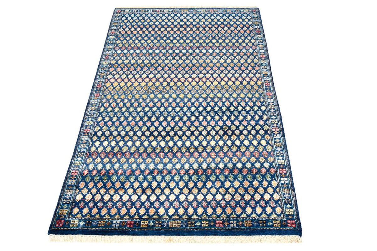 Designer tapijt - 154 x 93 cm - donkerblauw