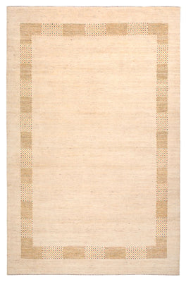 Gabbeh Tapijt - Loribaft Indus - 295 x 191 cm - licht beige