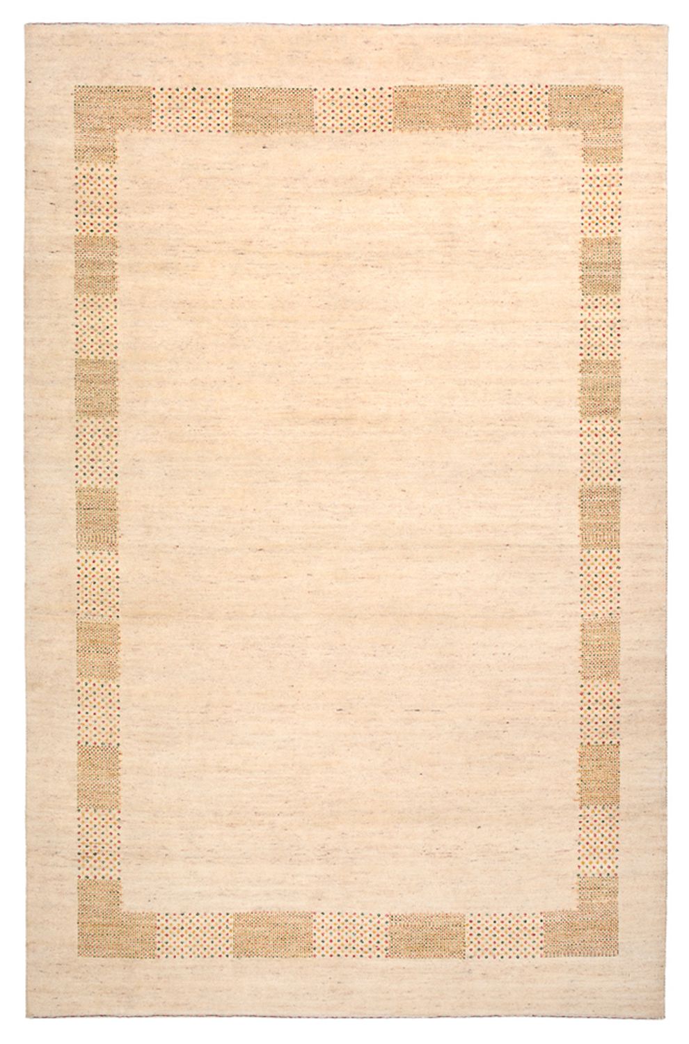 Gabbeh Tapijt - Loribaft Indus - 295 x 191 cm - licht beige