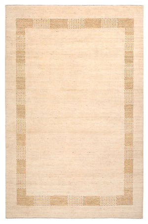Gabbeh Tapijt - Loribaft Indus - 295 x 191 cm - licht beige