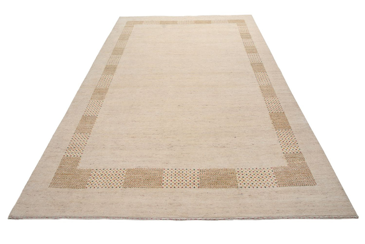 Gabbeh Tapijt - Loribaft Indus - 295 x 191 cm - licht beige
