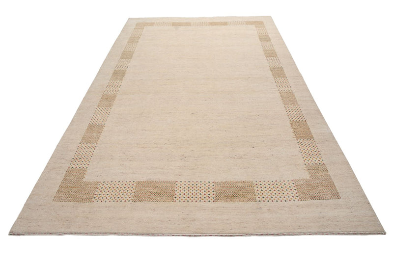 Gabbeh Tapijt - Loribaft Indus - 295 x 191 cm - licht beige