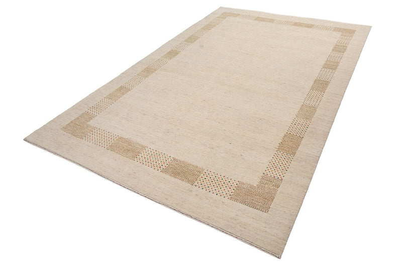 Gabbeh Tapijt - Loribaft Indus - 295 x 191 cm - licht beige