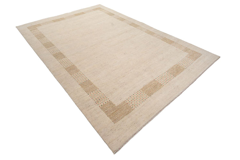 Gabbeh Tapijt - Loribaft Indus - 295 x 191 cm - licht beige