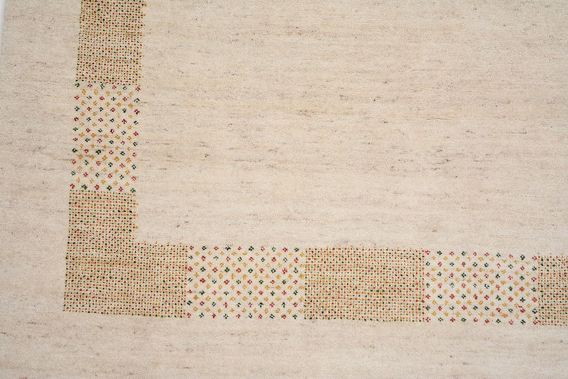 Gabbeh Tapijt - Loribaft Indus - 295 x 191 cm - licht beige