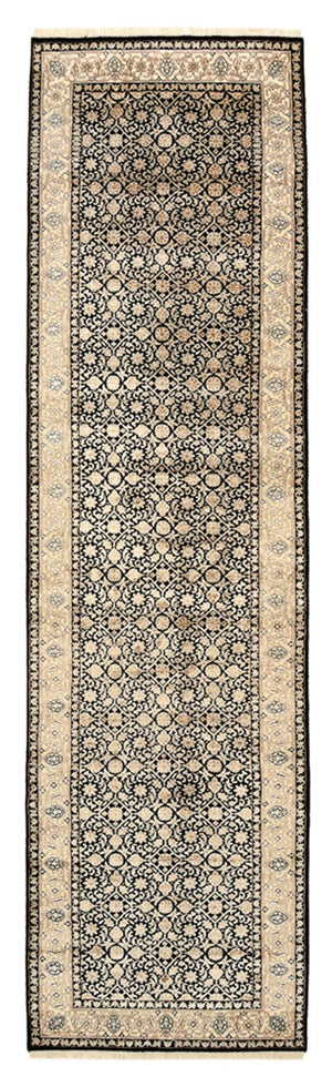 Loper Oosters tapijt - Bijar - Indus - 304 x 83 cm - donker beige