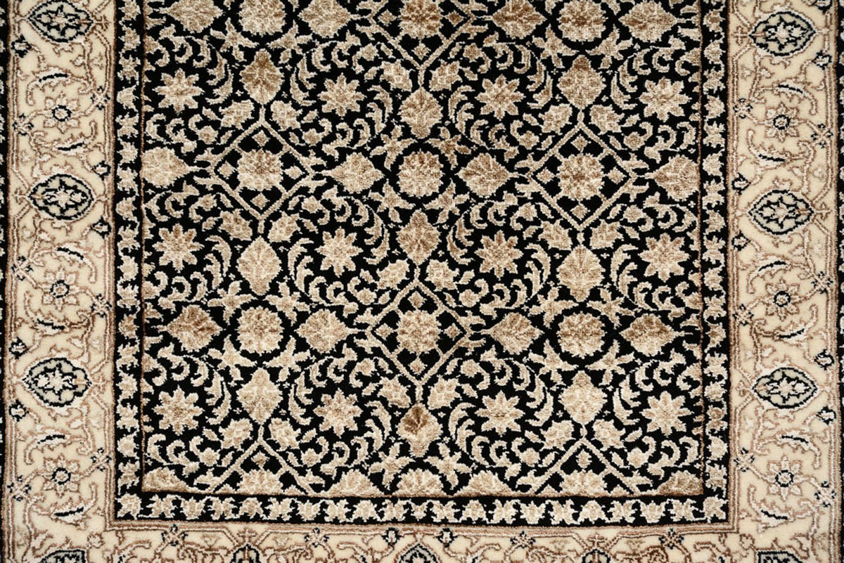Loper Oosters tapijt - Bijar - Indus - 304 x 83 cm - donker beige