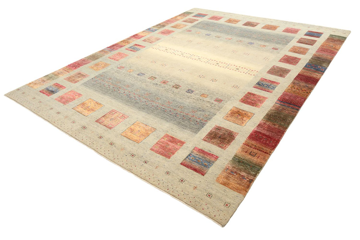Gabbeh Tapijt - Loribaft Indus - 336 x 250 cm - donker beige
