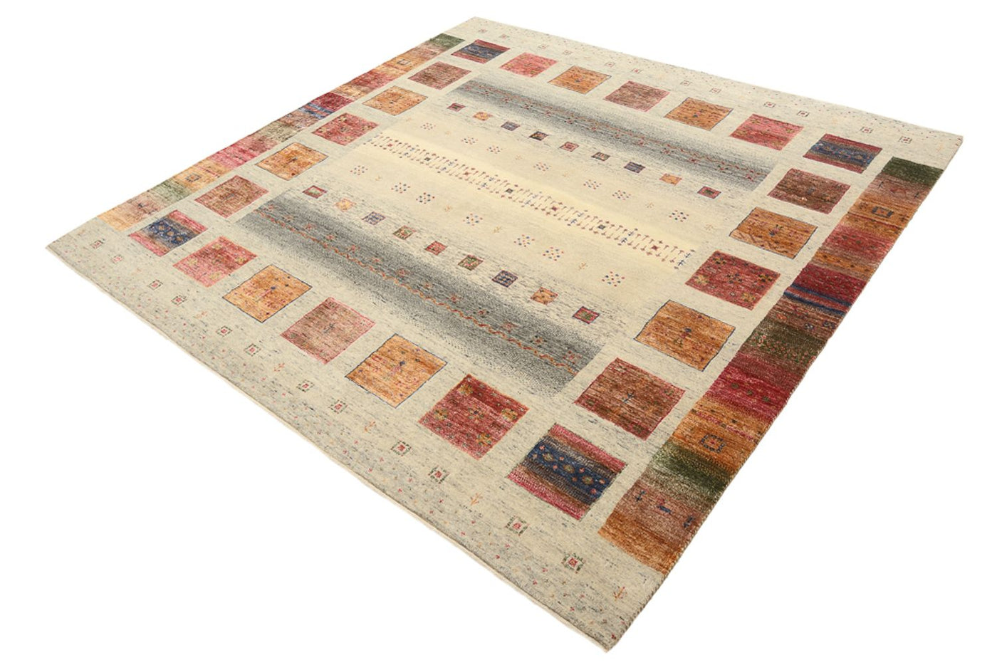 Indo Loribaft Tapijt 206x204cm - Wollen tapijt