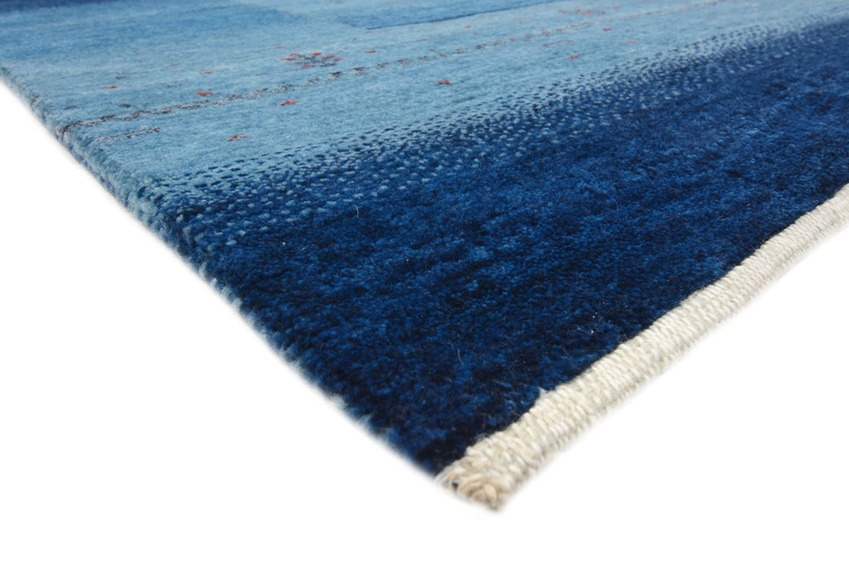 Gabbeh Tapijt - Loribaft Indus - 235 x 169 cm - zee blauw