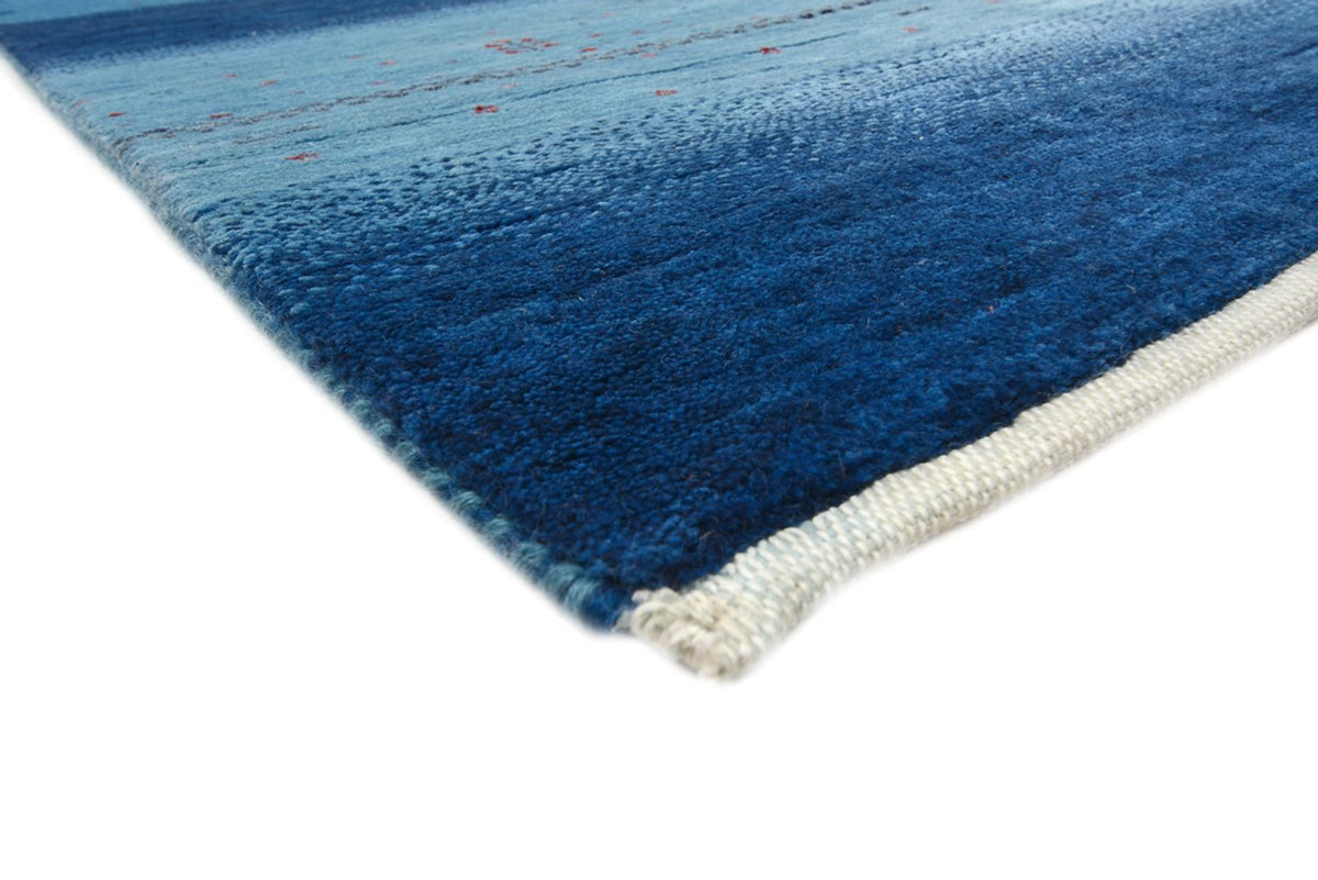 Gabbeh Tapijt - Loribaft Indus - 304 x 204 cm - zee blauw