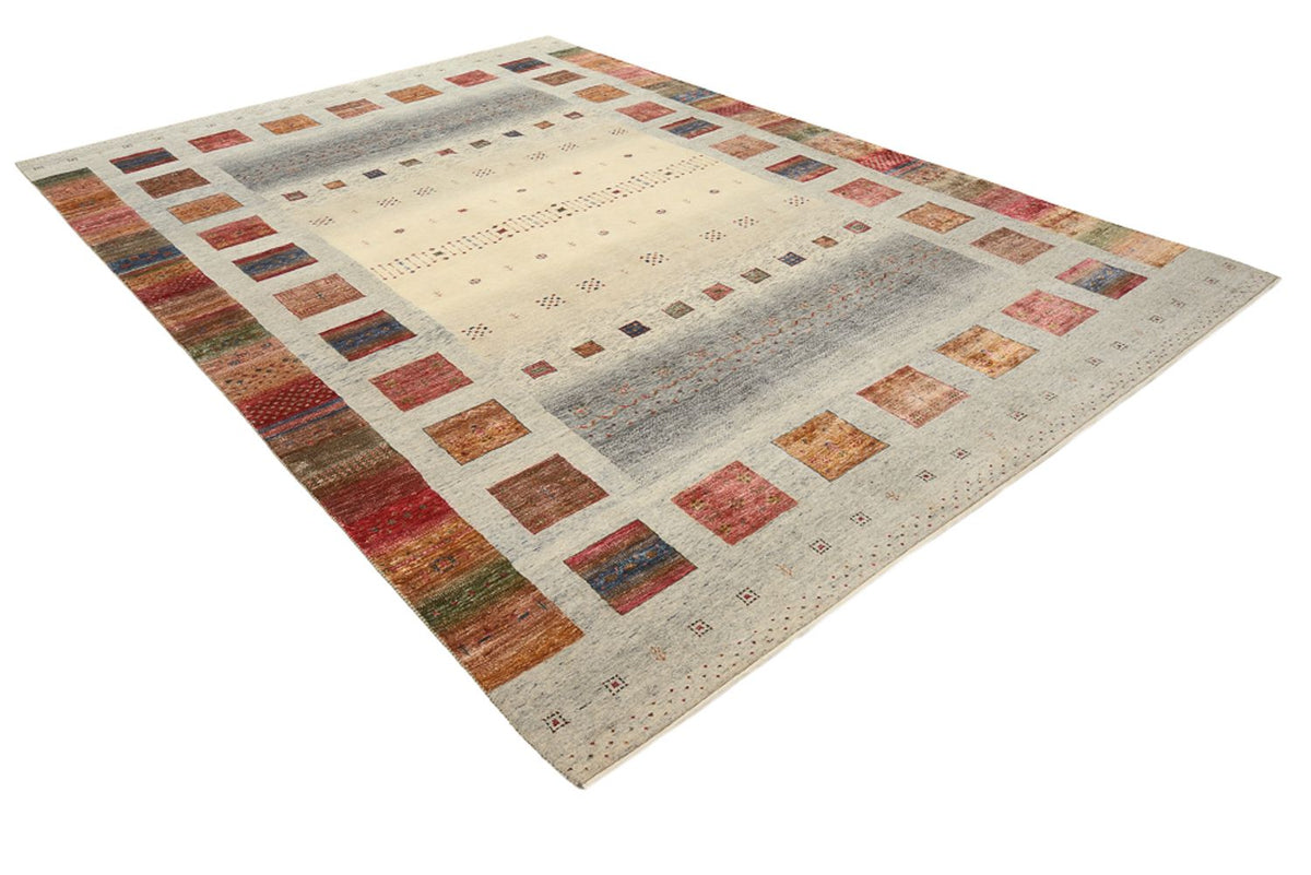 Gabbeh Tapijt - Loribaft Indus - 354 x 248 cm - donker beige