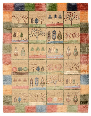 Gabbeh Tapijt - Loribaft Indus - 201 x 157 cm - veelkleurig