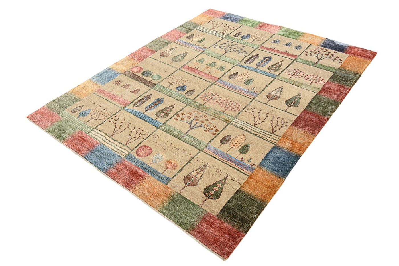 Indo Loribaft Tapijt 201x157cm - Wollen tapijt