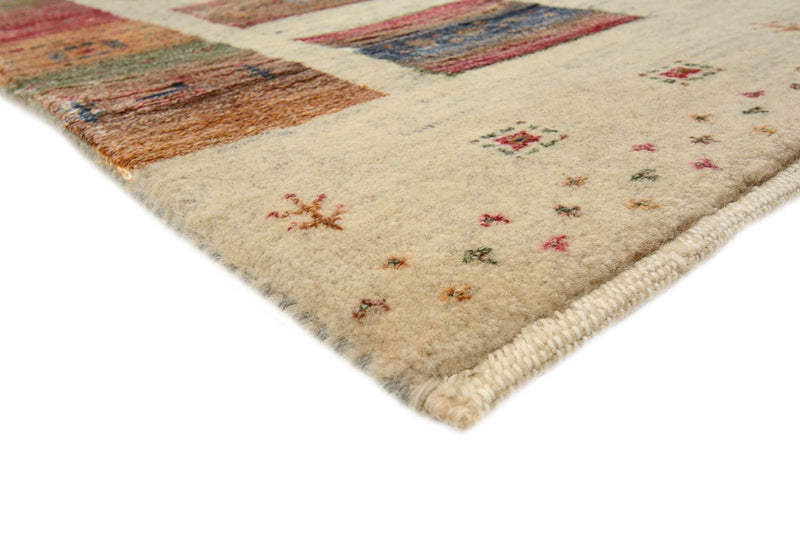 Gabbeh Tapijt - Loribaft Indus - 205 x 157 cm - donker beige