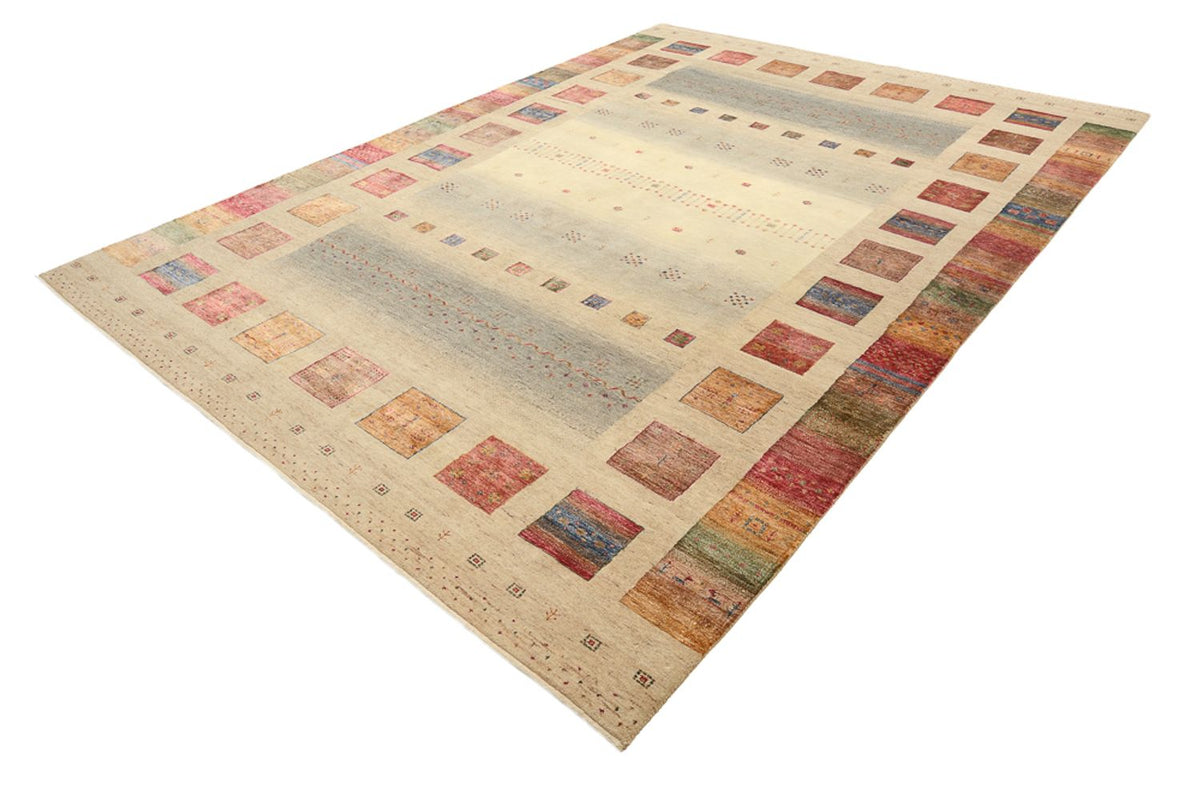 Gabbeh Tapijt - Loribaft Indus - 351 x 254 cm - donker beige