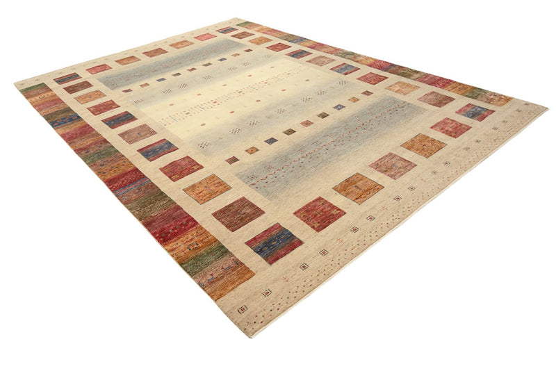 Gabbeh Tapijt - Loribaft Indus - 351 x 254 cm - donker beige