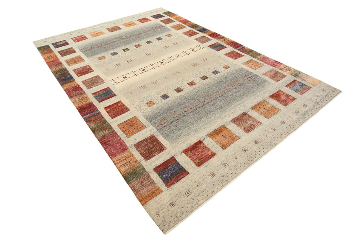 Gabbeh Tapijt - Loribaft Indus - 301 x 207 cm - donker beige