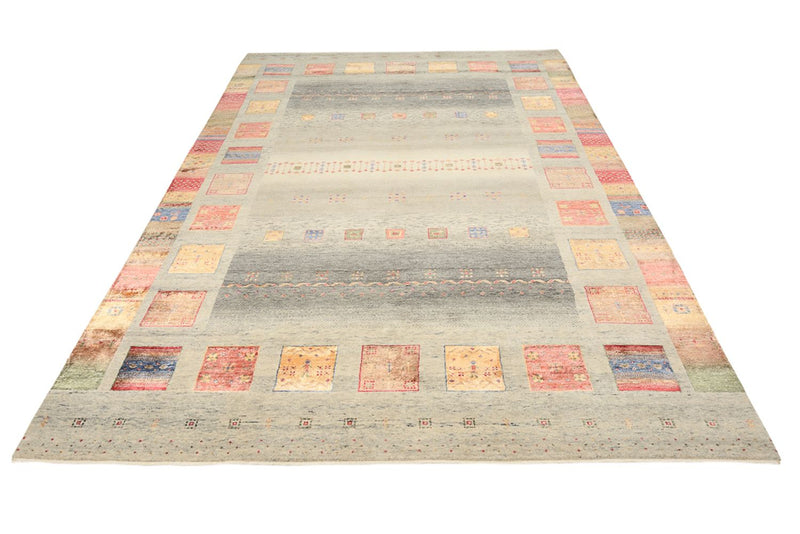 Gabbeh Tapijt - Loribaft Indus - 301 x 207 cm - donker beige