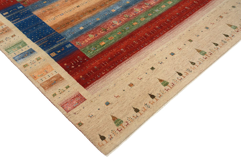 Gabbeh Tapijt - Loribaft Indus - 236 x 205 cm - veelkleurig