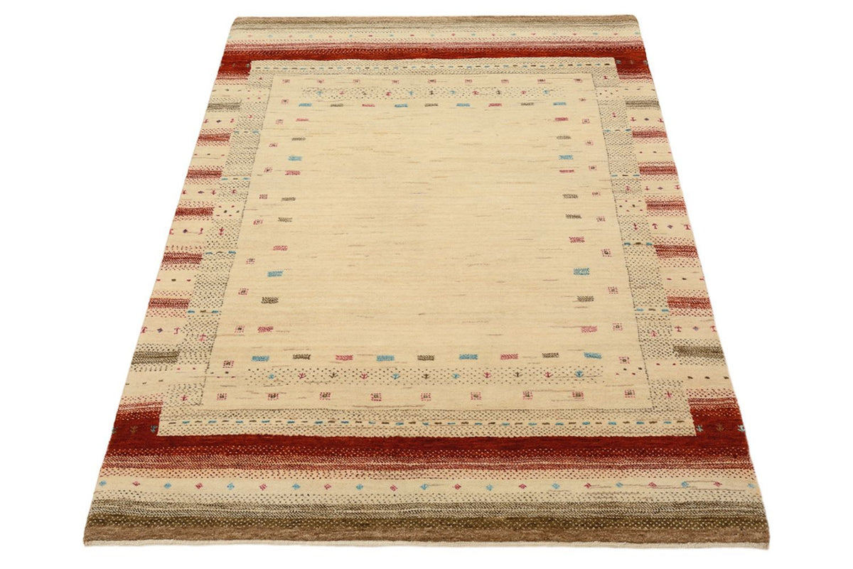 Gabbeh Tapijt - Loribaft Indus - 152 x 106 cm - licht beige