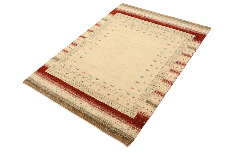 Gabbeh Tapijt - Loribaft Indus - 152 x 106 cm - licht beige