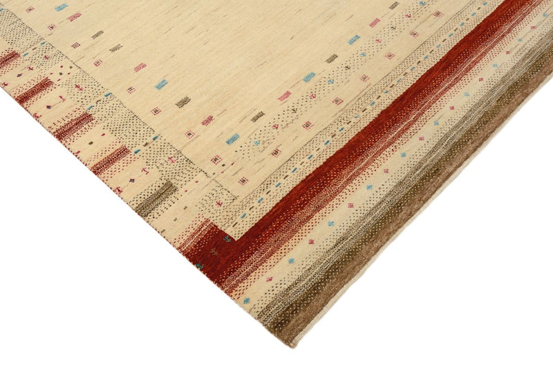 Gabbeh Tapijt - Loribaft Indus - 152 x 106 cm - licht beige