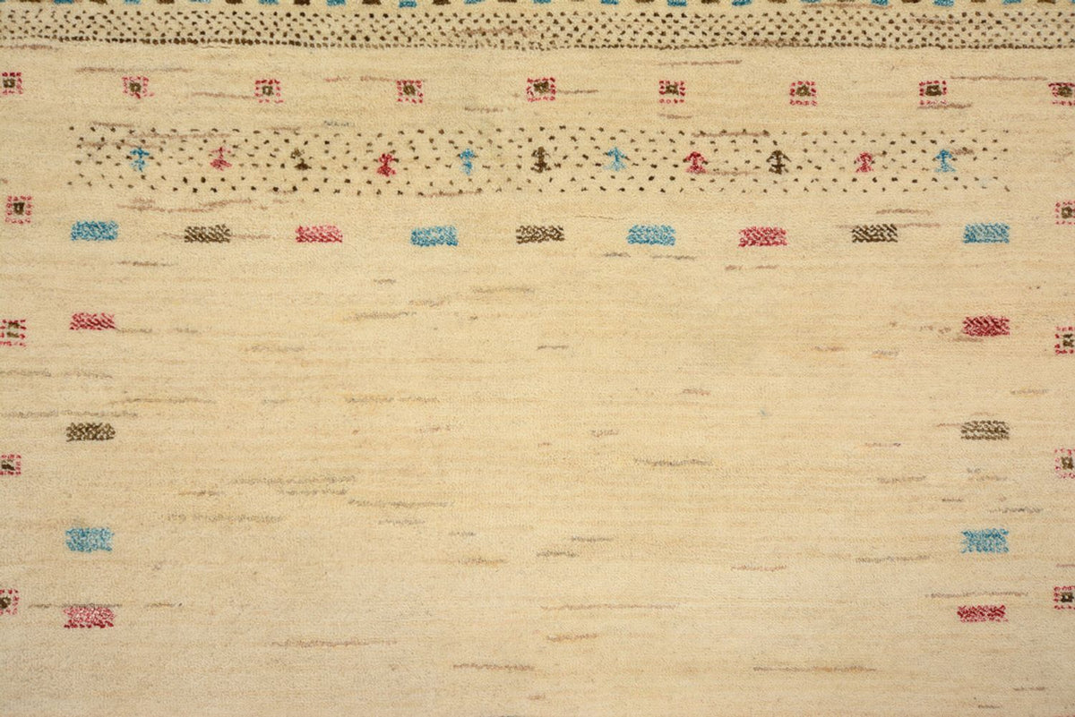 Gabbeh Tapijt - Loribaft Indus - 152 x 106 cm - licht beige
